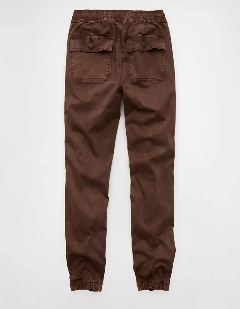 Pantalon de jogging style jegging extensible à taille haute AE