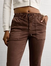Pantalon de jogging style jegging extensible à taille haute AE