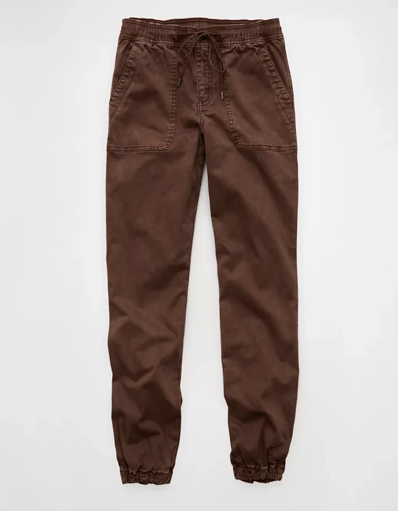 Pantalon de jogging style jegging extensible à taille haute AE