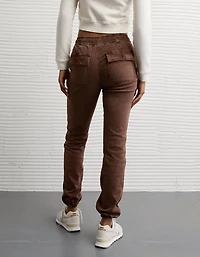Pantalon de jogging style jegging extensible à taille haute AE