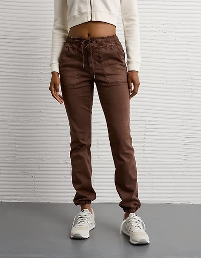 Pantalon de jogging style jegging extensible à taille haute AE