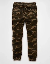 AE Camo Stretch High-Waisted Jegging Jogger