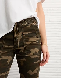 AE Camo Stretch High-Waisted Jegging Jogger