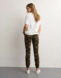 AE Camo Stretch High-Waisted Jegging Jogger