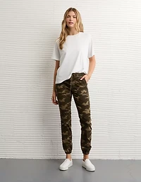 AE Camo Stretch High-Waisted Jegging Jogger