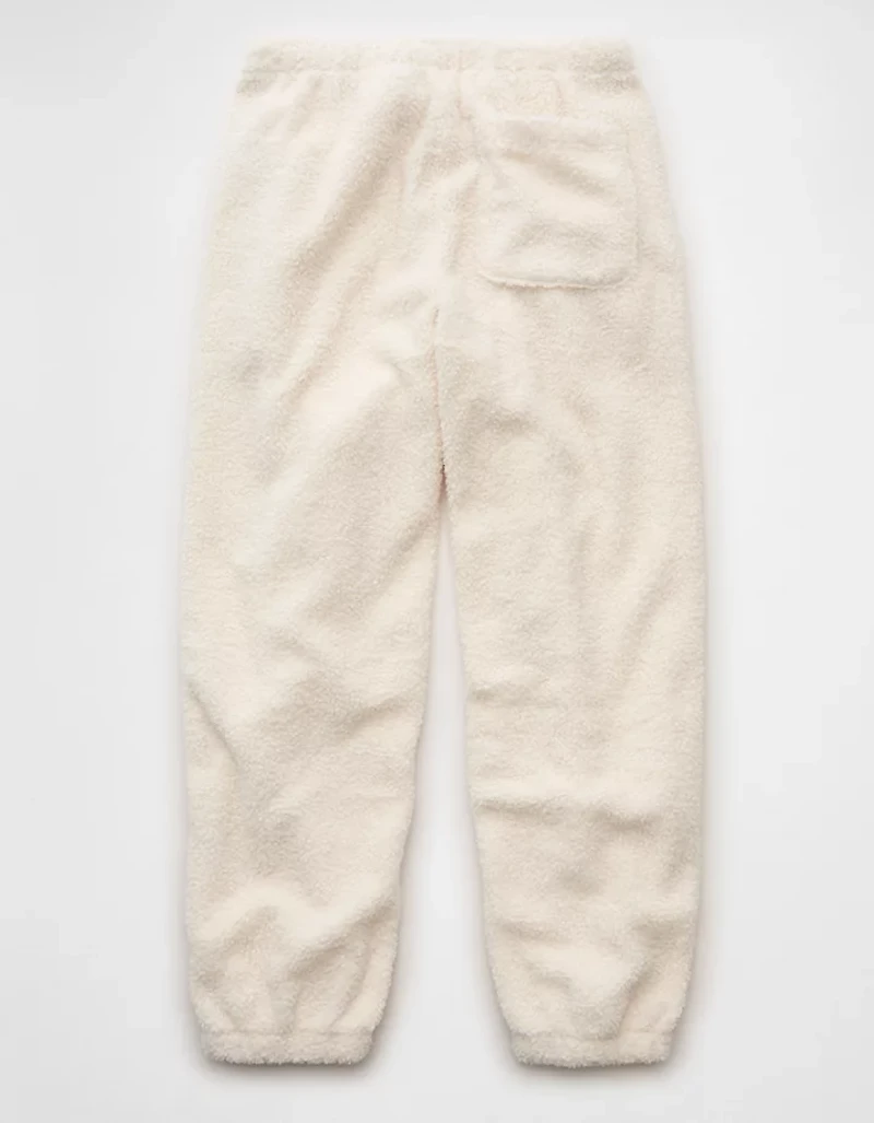 AE High-Waisted Sherpa Jogger Pant