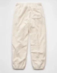 AE High-Waisted Sherpa Jogger Pant