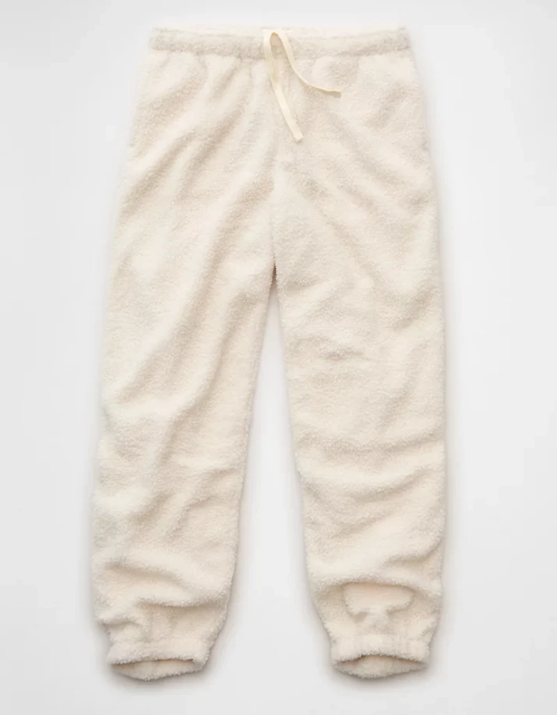 AE High-Waisted Sherpa Jogger Pant