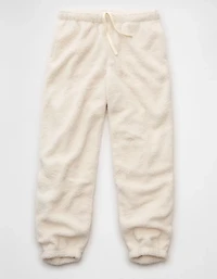 AE High-Waisted Sherpa Jogger Pant