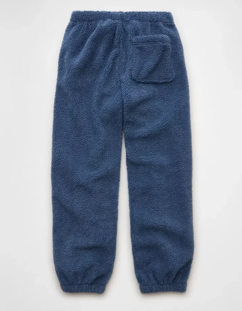 AE High-Waisted Sherpa Jogger Pant