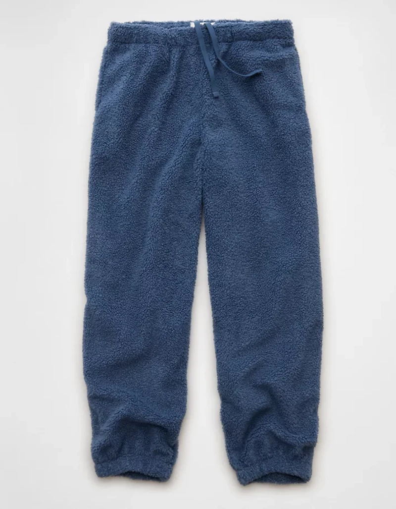 AE High-Waisted Sherpa Jogger Pant