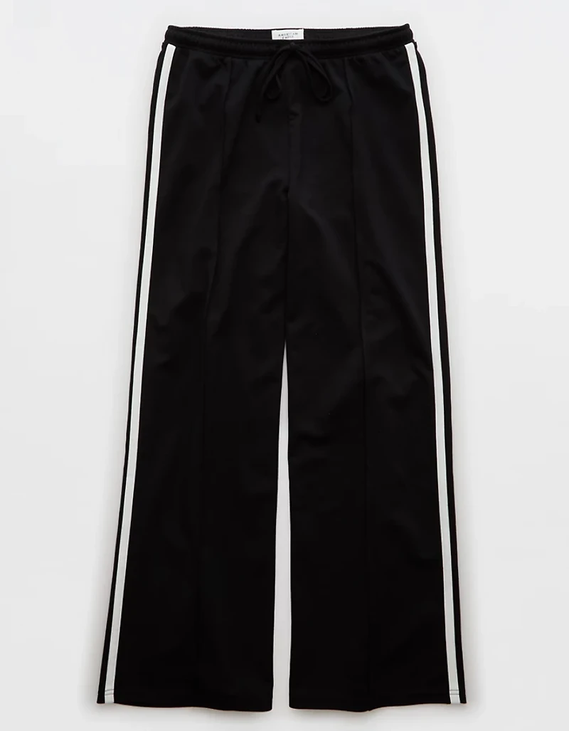 AE Stretch High-Waisted Wide-Leg Track Pant