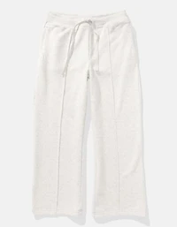 AE Everyday Luxe Wide-Leg Sweatpant
