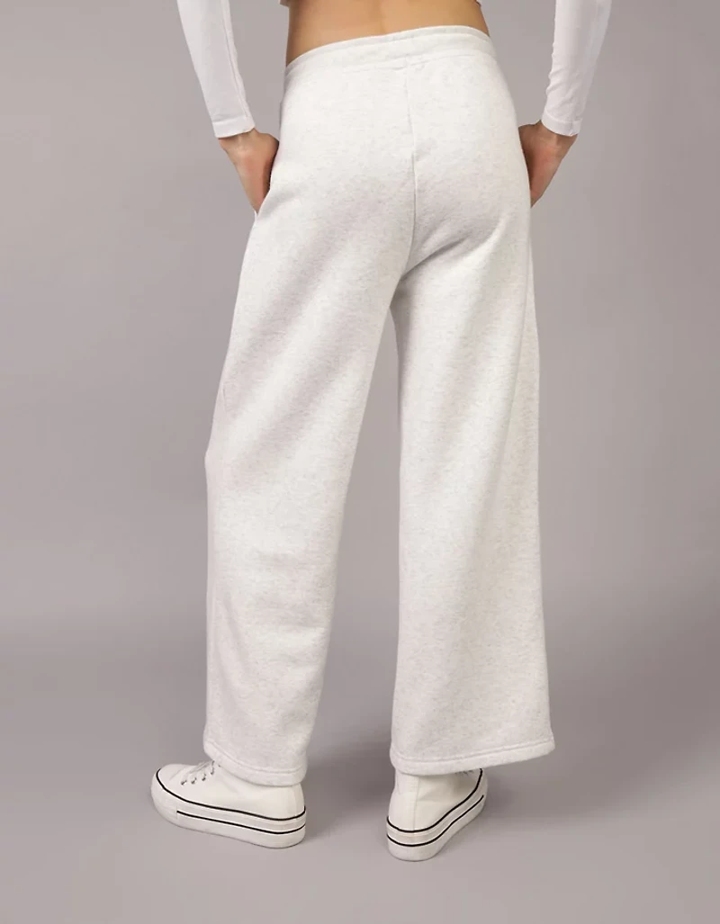 AE Everyday Luxe Wide-Leg Sweatpant