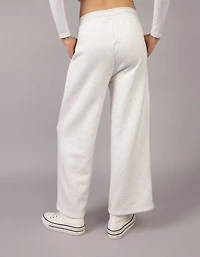 AE Everyday Luxe Wide-Leg Sweatpant