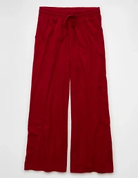 Pantalon à taille haute en tricot Vive le soleil AE