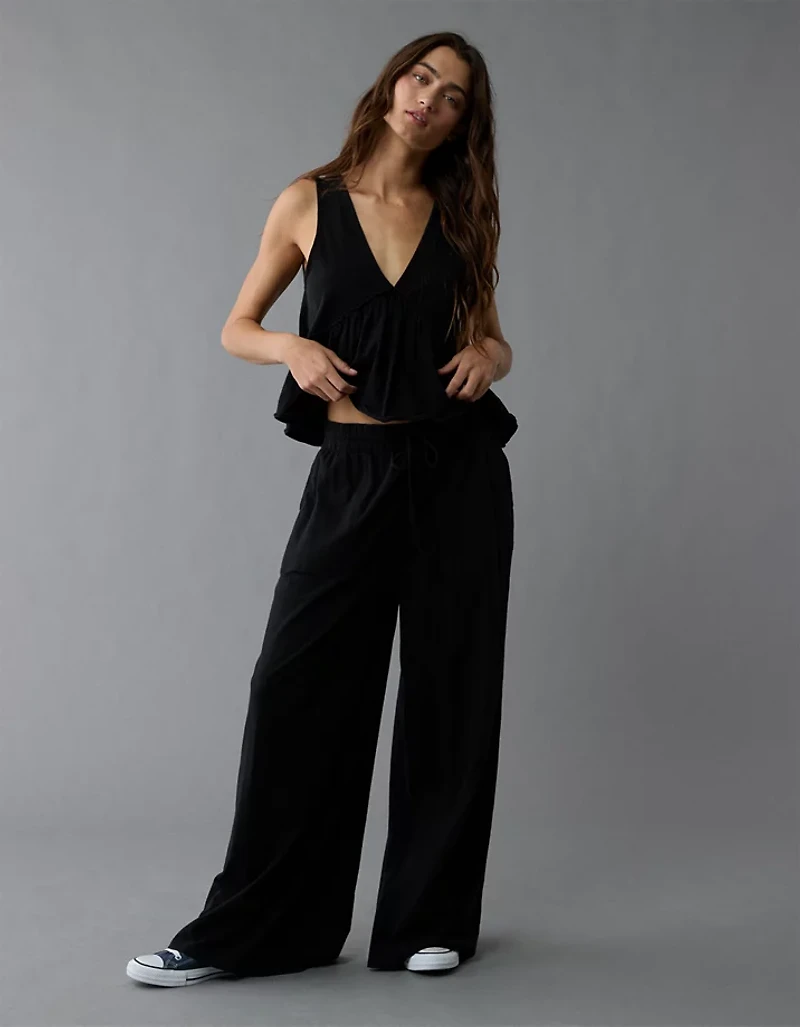 AE Sunchaser Knit High-Waisted Pant