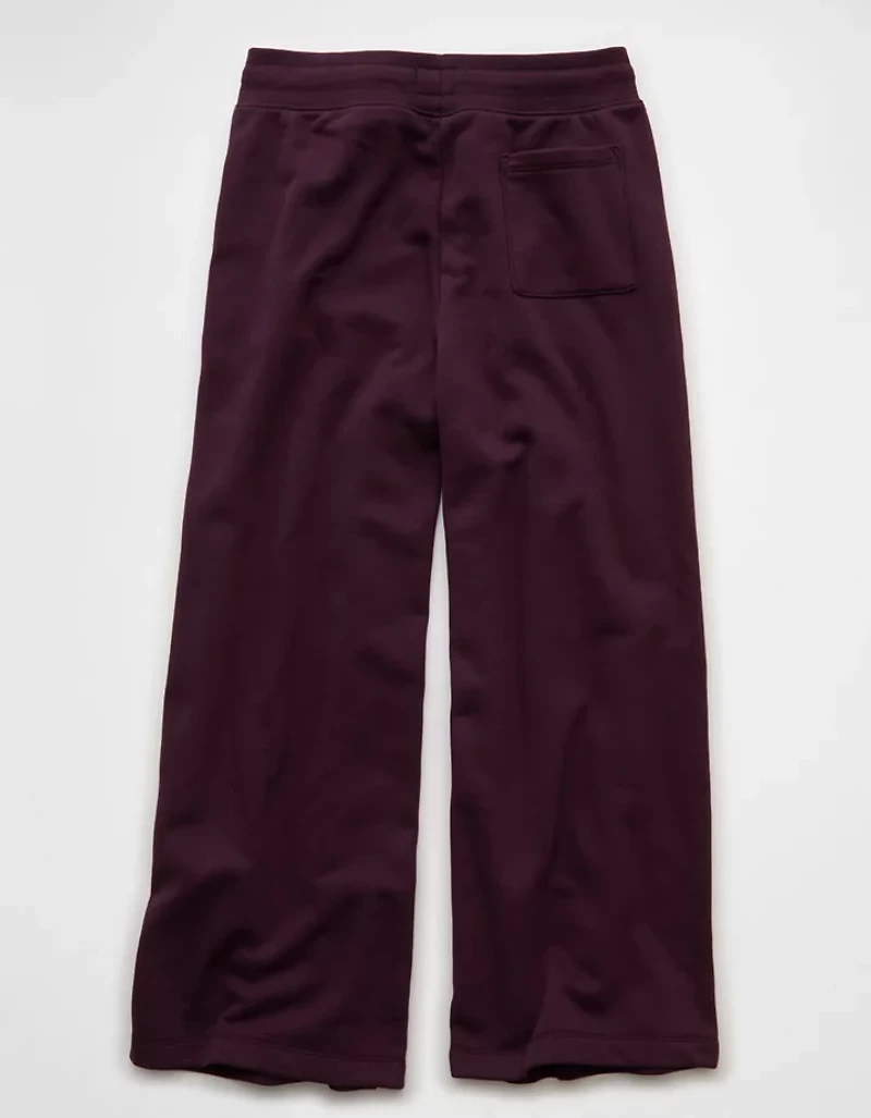 AE Everyday Luxe Wide-Leg Sweatpant