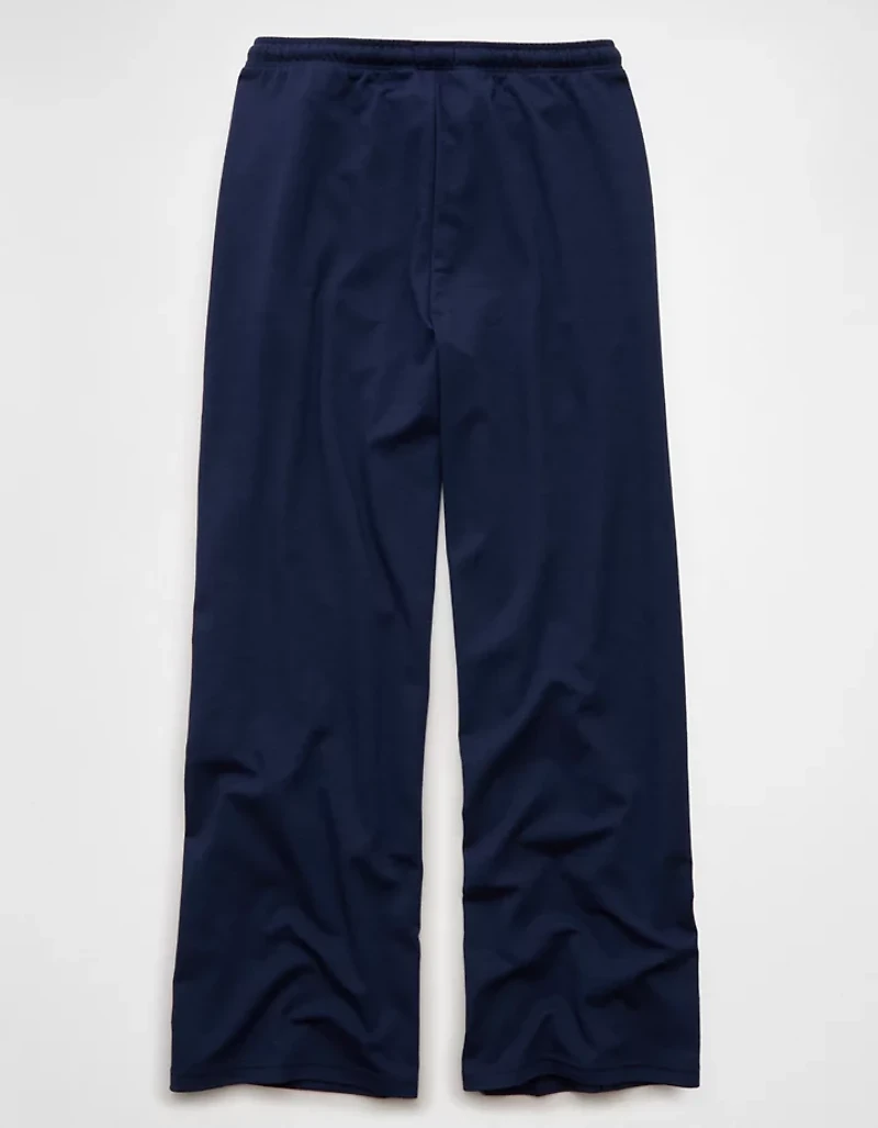 Pantalon d’entraînement à jambe large et taille haute extensible AE
