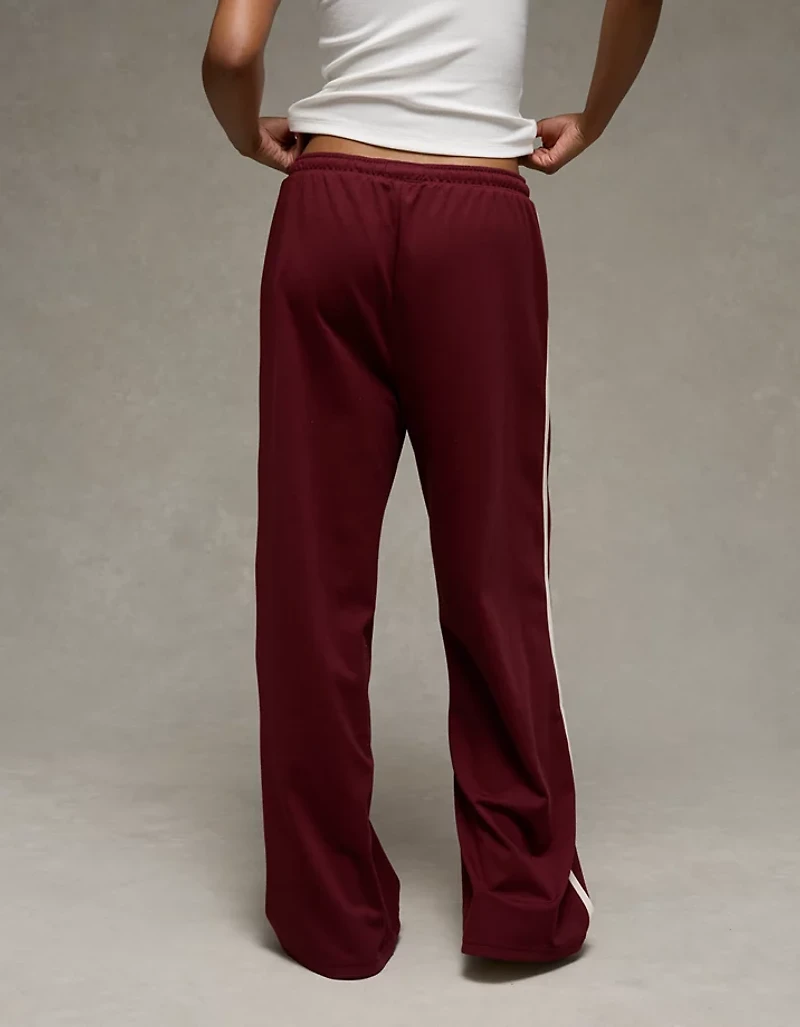 AE Stretch High-Waisted Wide-Leg Track Pant