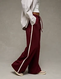 AE Stretch High-Waisted Wide-Leg Track Pant