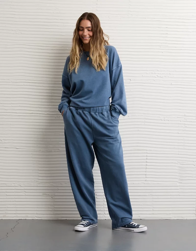 Pantalon en molleton à jambe ballon Luxe de tous les jours AE