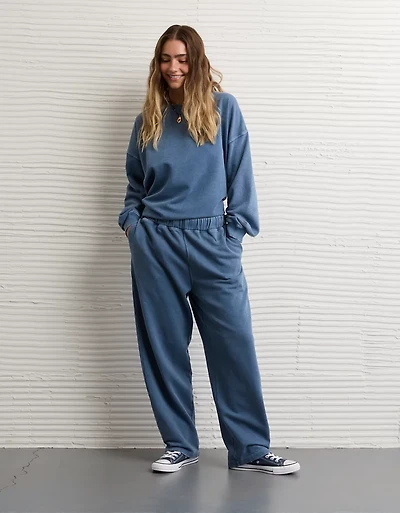 Pantalon en molleton à jambe ballon Luxe de tous les jours AE