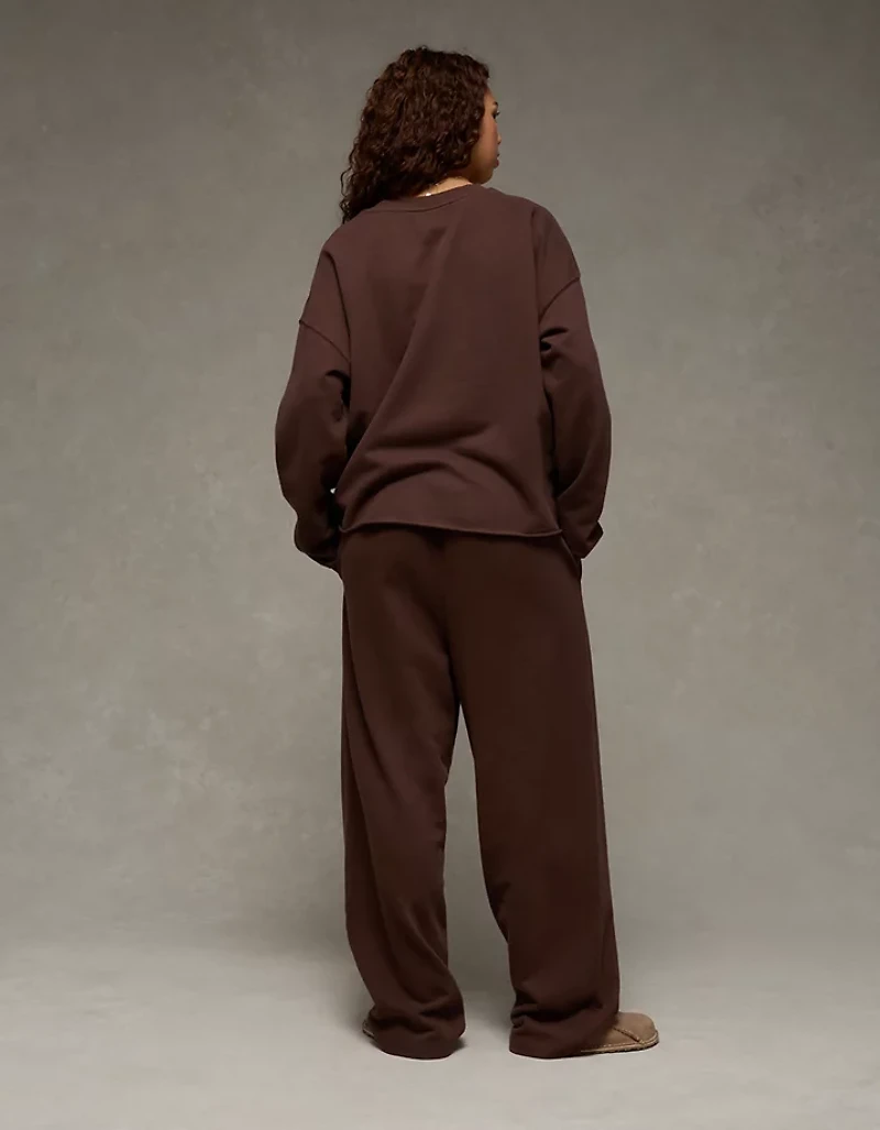 Pantalon en molleton à jambe ballon Luxe de tous les jours AE