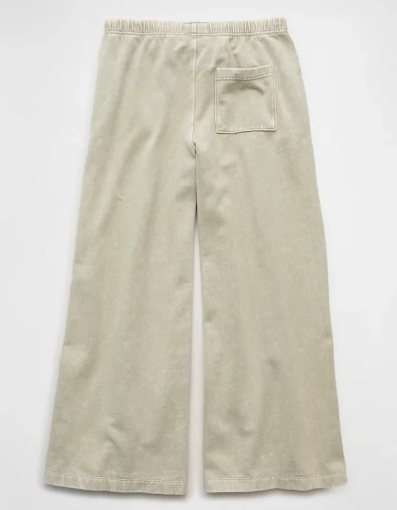 AE Everyday Luxe Wide-Leg Sweatpant