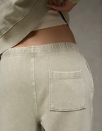 Pantalon en molleton à jambe large luxe de tous les jours AE