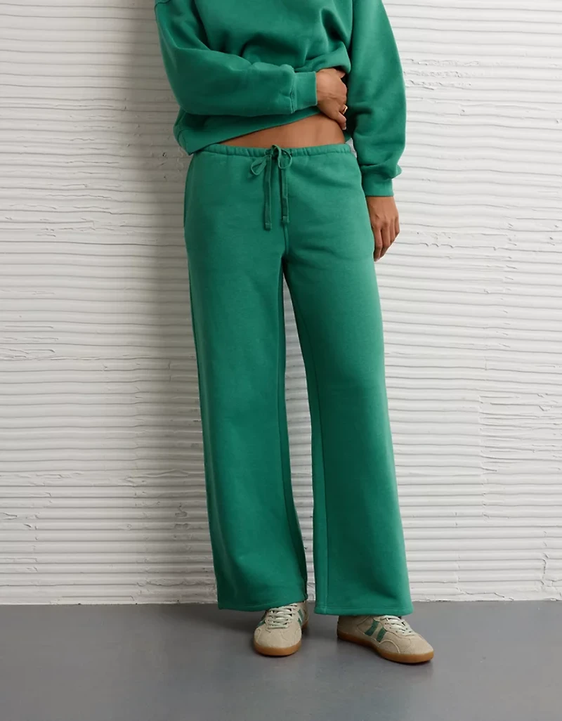 AE Everyday Luxe Straight Sweatpant