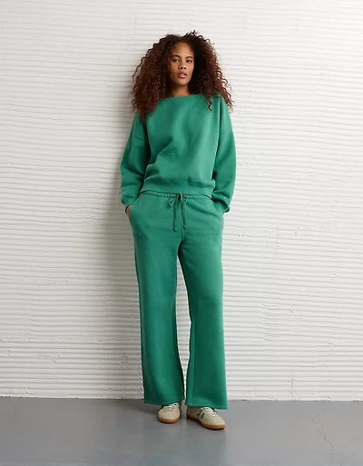 AE Everyday Luxe Straight Sweatpant