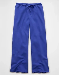 Pantalon droit en molleton Luxe de tous les jours AE