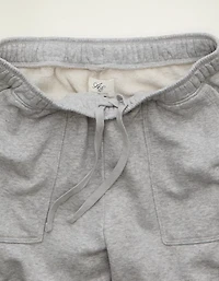 AE Everyday Luxe Cargo Wide-Leg Sweatpant