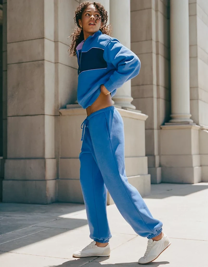 Pantalon de jogging ample à taille basse Luxe tous les jours AE