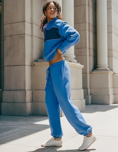 Pantalon de jogging ample à taille basse Luxe tous les jours AE
