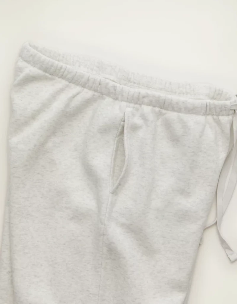 Pantalon droit en molleton Luxe de tous les jours AE