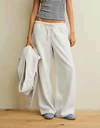 Pantalon droit en molleton Luxe de tous les jours AE