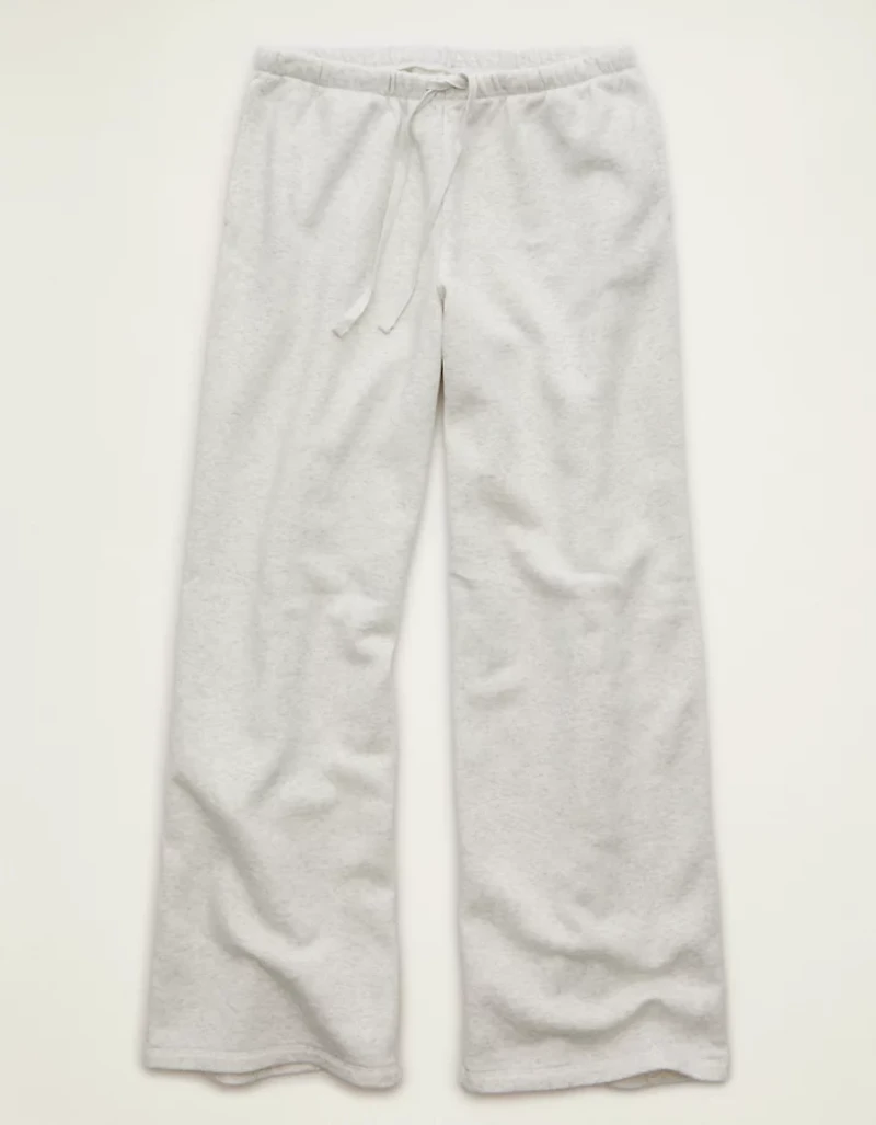Pantalon droit en molleton Luxe de tous les jours AE