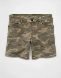AE 8" Stretch Low-Rise Camo Baggy Short