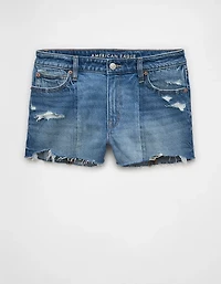 AE Stretch Colorblock Ripped Denim Perfect Shortie