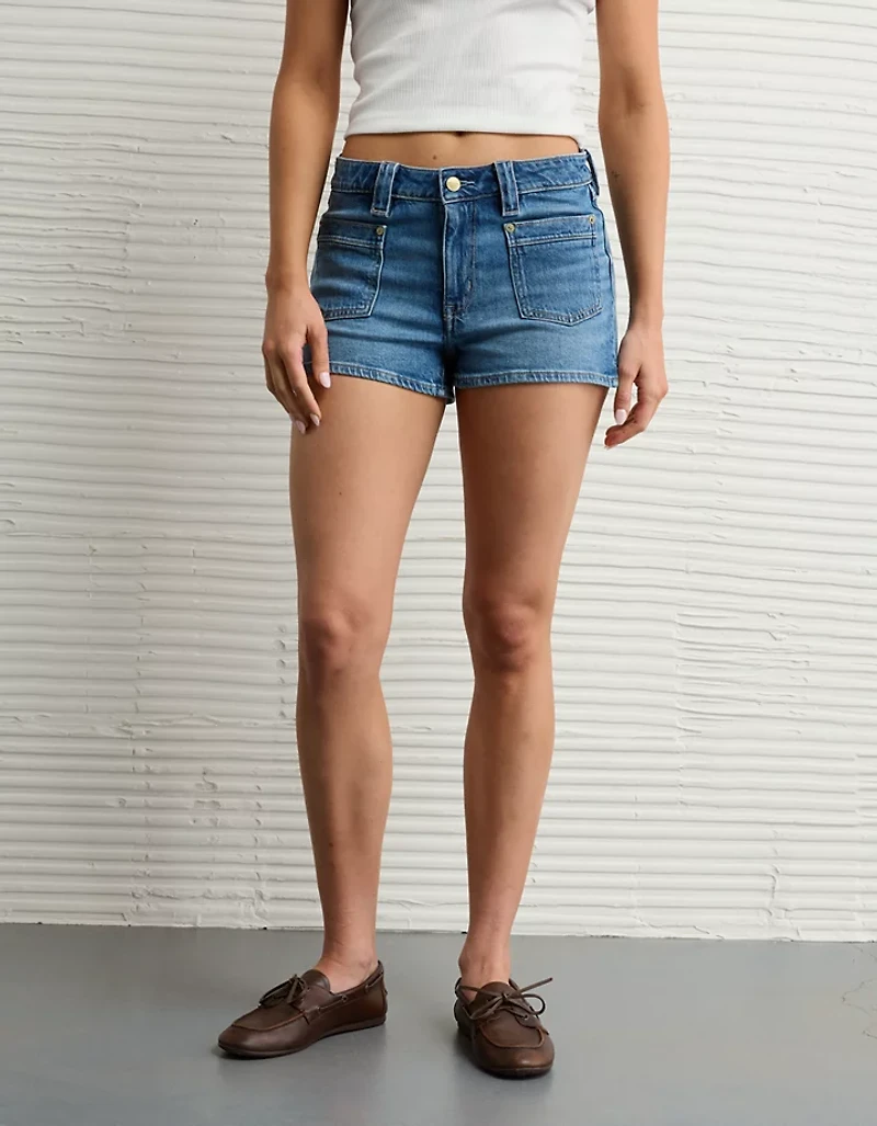 Minishort parfait en denim extensible AE
