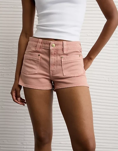 Minishort parfait en denim extensible AE
