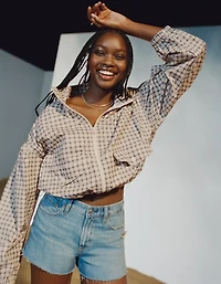 Minishort parfait en denim extensible AE