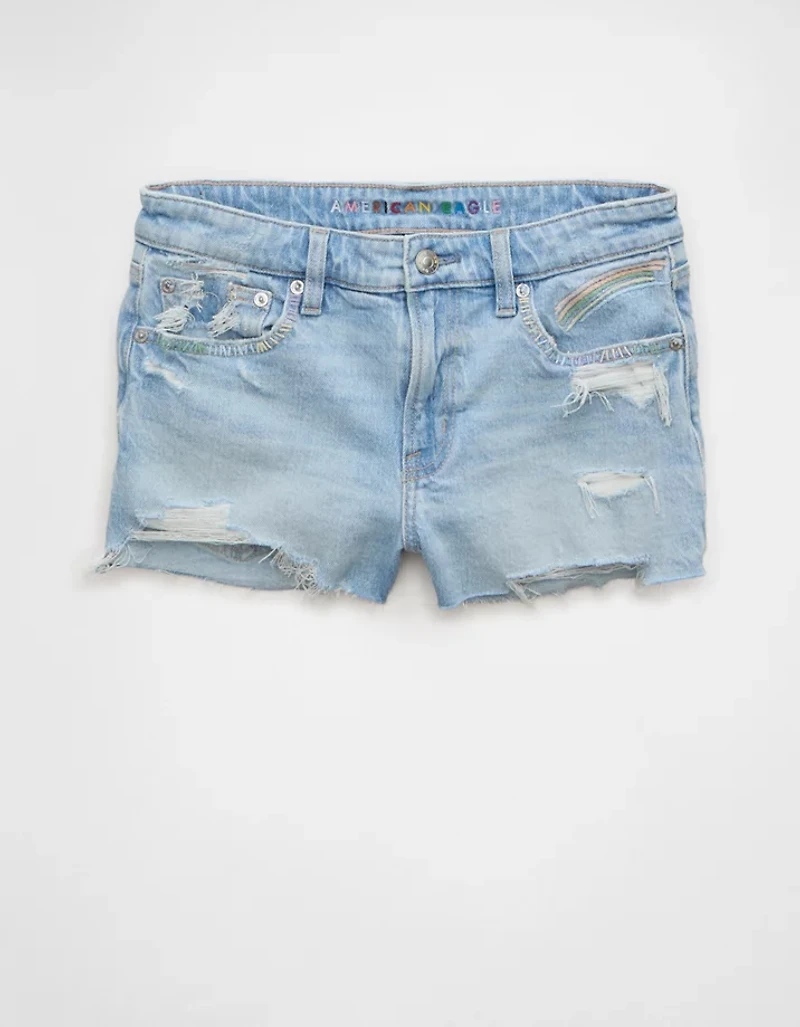 AE Pride Stretch Low-Rise Perfect Shortie