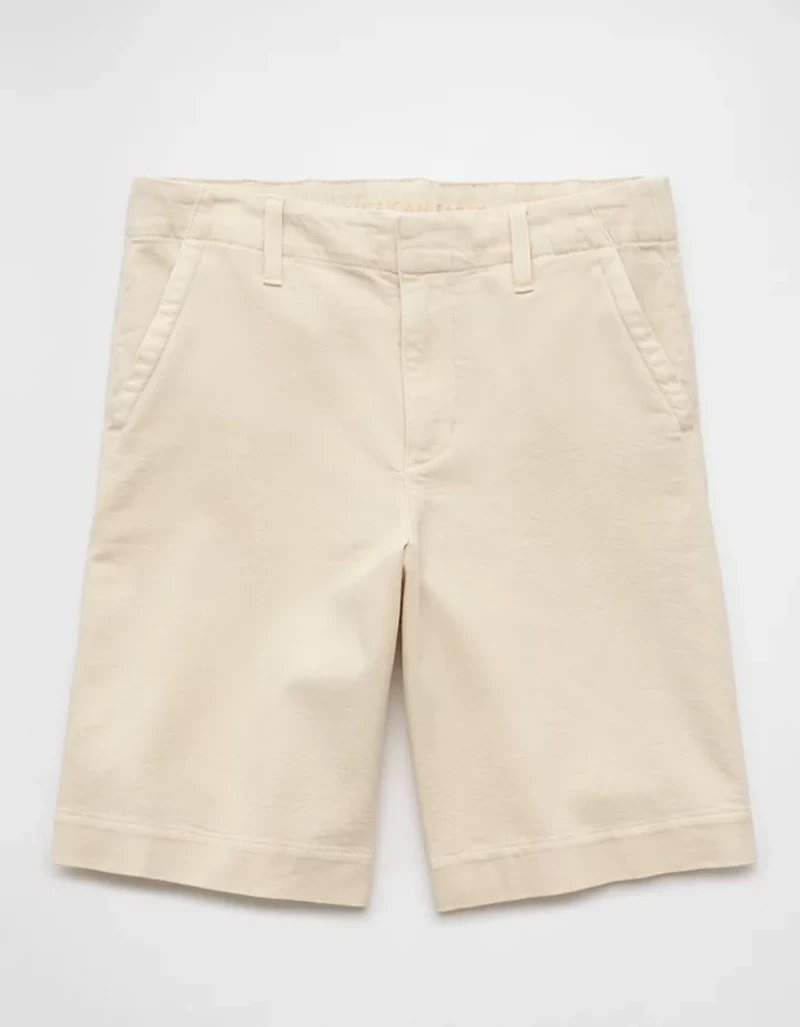 AE 11" Stretch High-Waisted Trouser Short