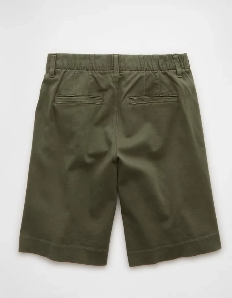 AE 11" Stretch High-Waisted Trouser Short