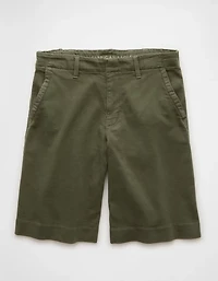 AE 11" Stretch High-Waisted Trouser Short