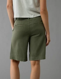 AE 11" Stretch High-Waisted Trouser Short