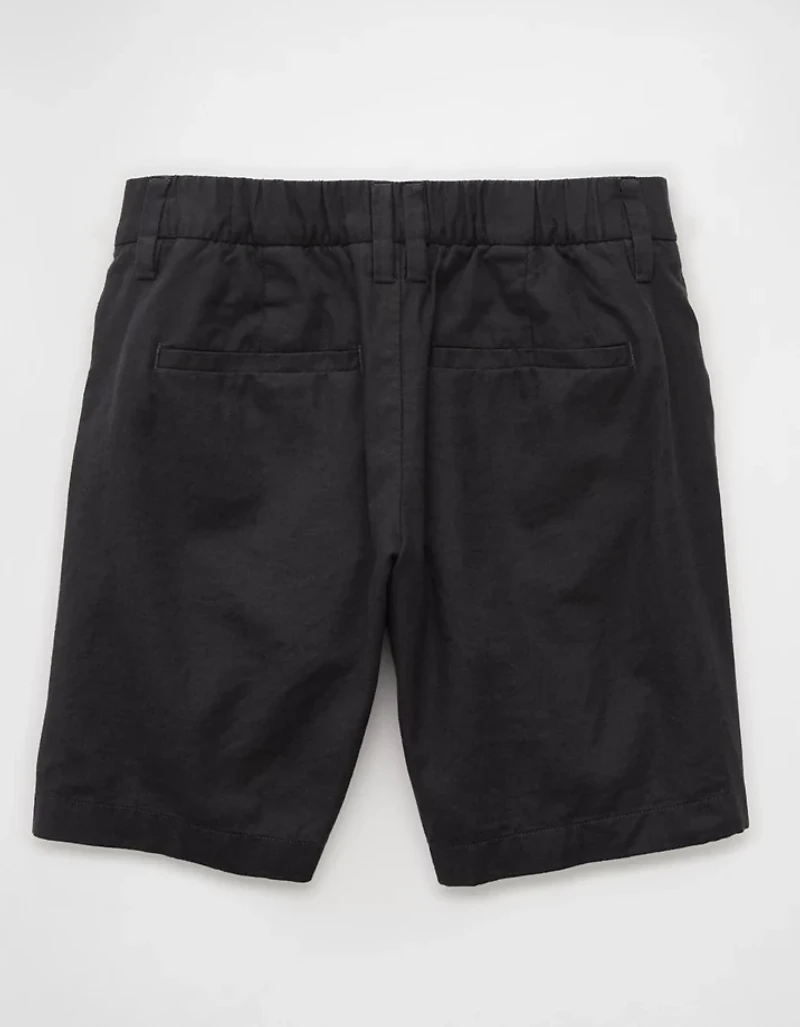 AE Stretch Linen-Blend 8" Trouser Short